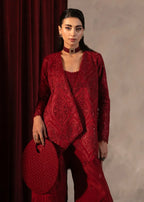 Khurshid Scarlet Women 3pcs