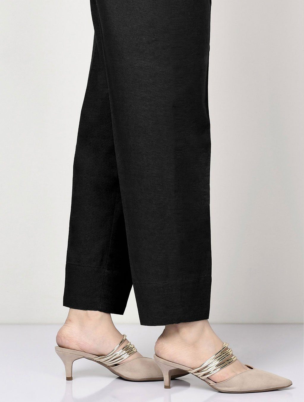 Khas Khaddar Trouser TR 1004 Black Women 1pcs