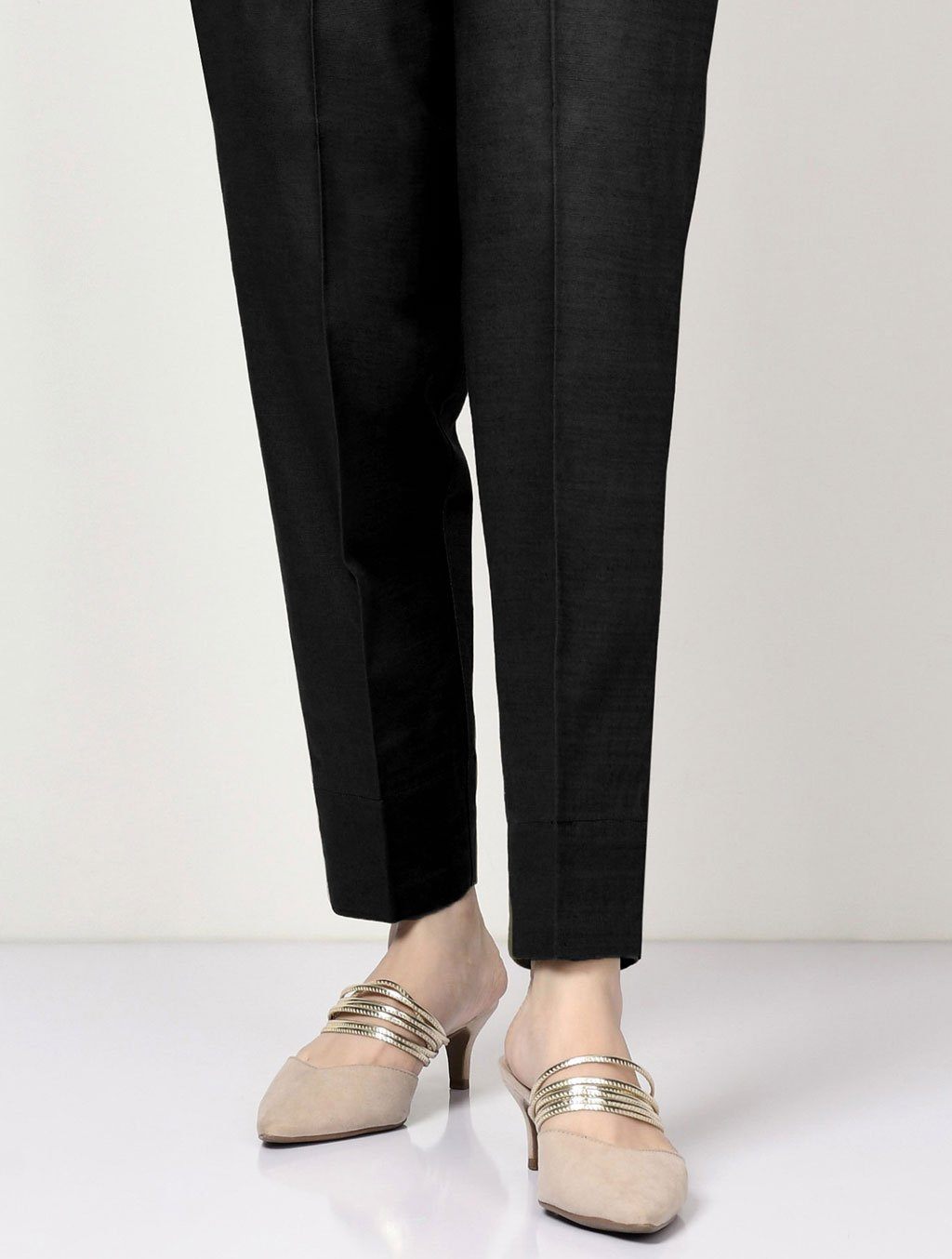 Khas Khaddar Trouser TR 1004 Black Women 1pcs