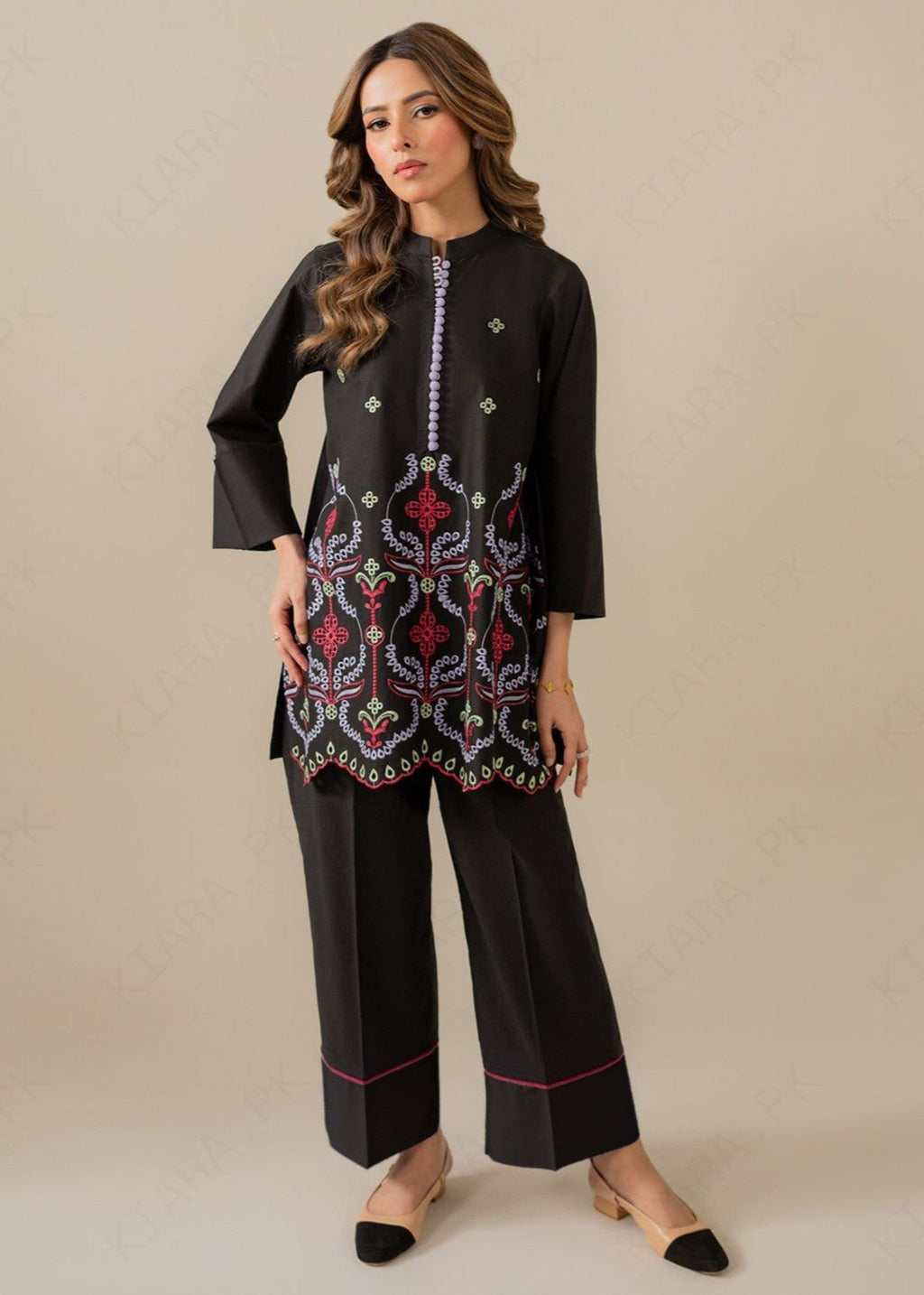 Kiara EMBER SLD05 25 Embroidered Set Women 2pcs
