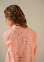 Kiara CORAL Embroidered Set Women 2pcs