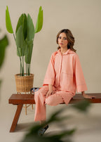 Kiara CORAL Embroidered Set Women 2pcs