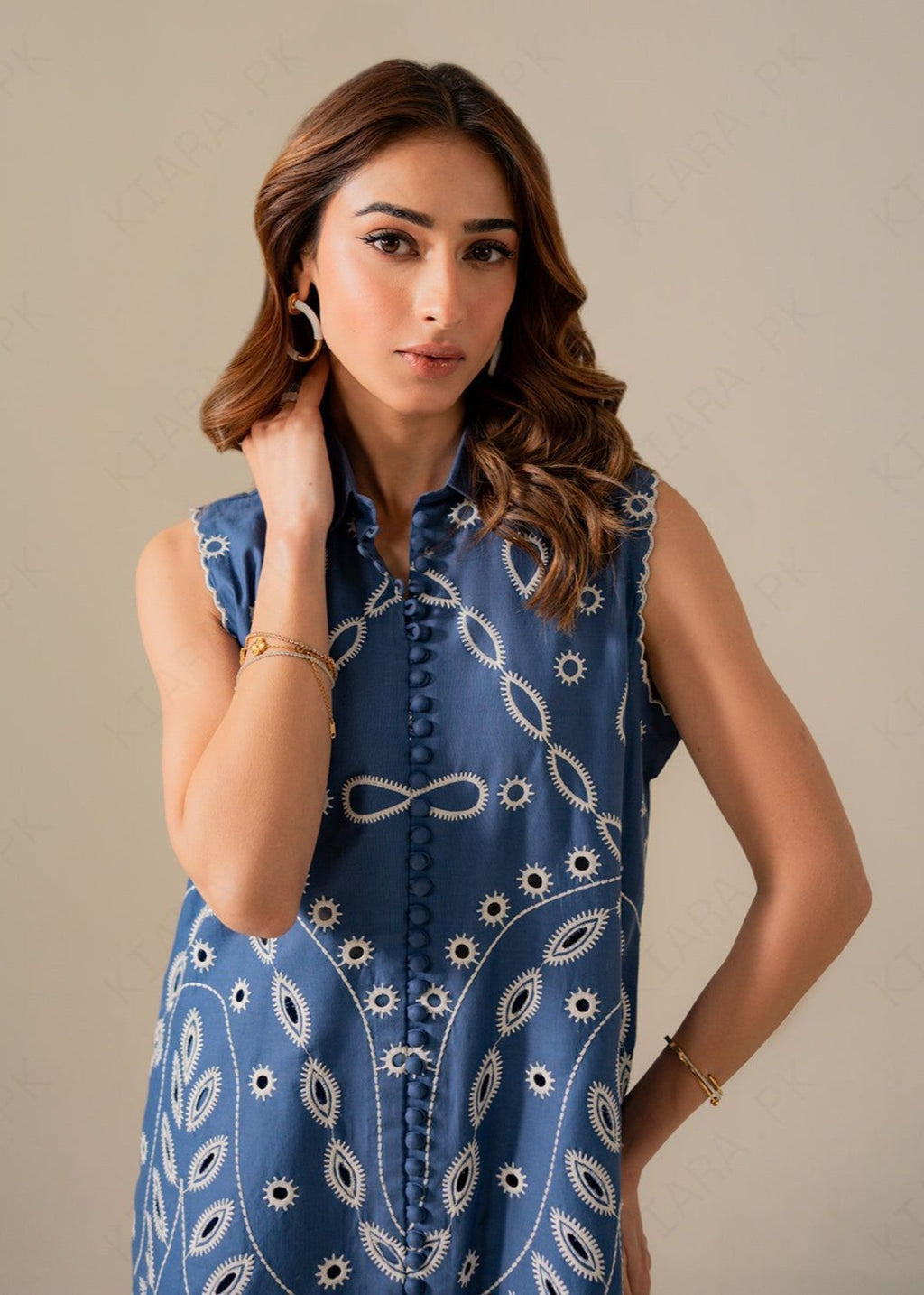 Kiara KIELS Embroidered Set Women 2pcs