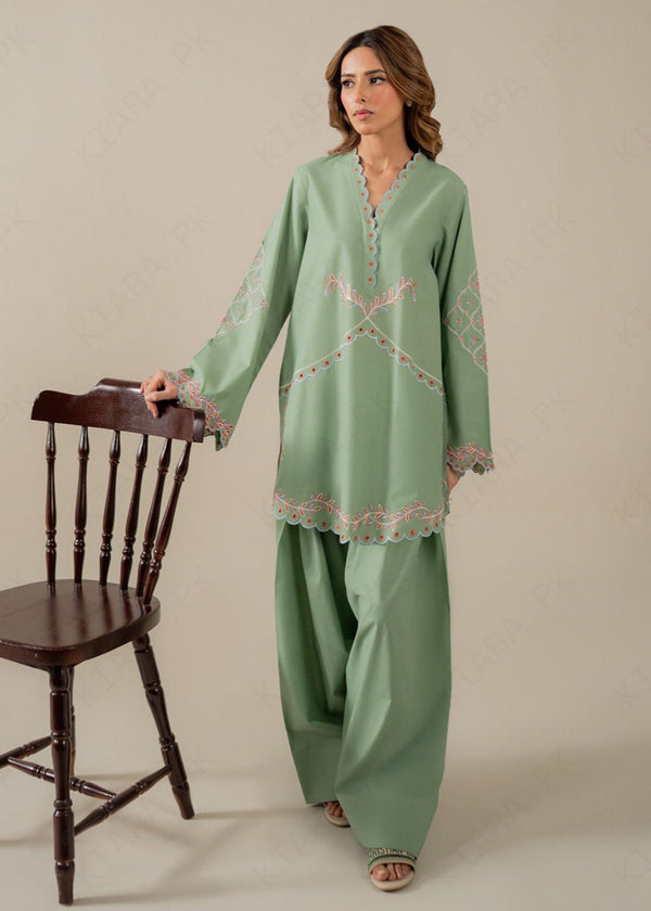 Kiara MOSS Embroidered Set Women 2pcs