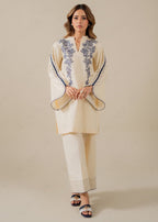 Kiara IVORY Embroidered Set Women 2pcs