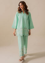 Kiara SEAFOAM SLD03 25 Embroidered Set Women 2pcs