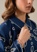 Kiara Indigo Pret Women 2pcs