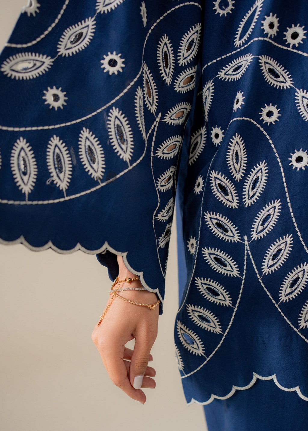 Kiara Indigo Pret Women 2pcs