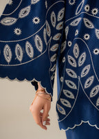 Kiara Indigo Pret Women 2pcs