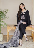 Aisling By Nirmal Espresso Women 3pcs