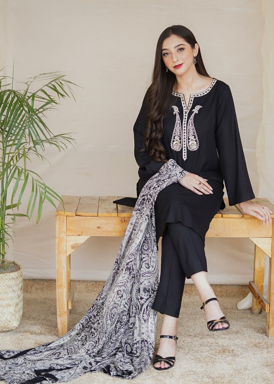 Aisling By Nirmal Espresso Women 3pcs