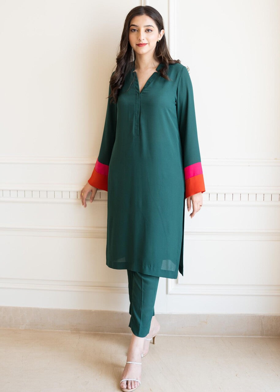 Aisling By Nirmal Green Dreams Women 2pcs