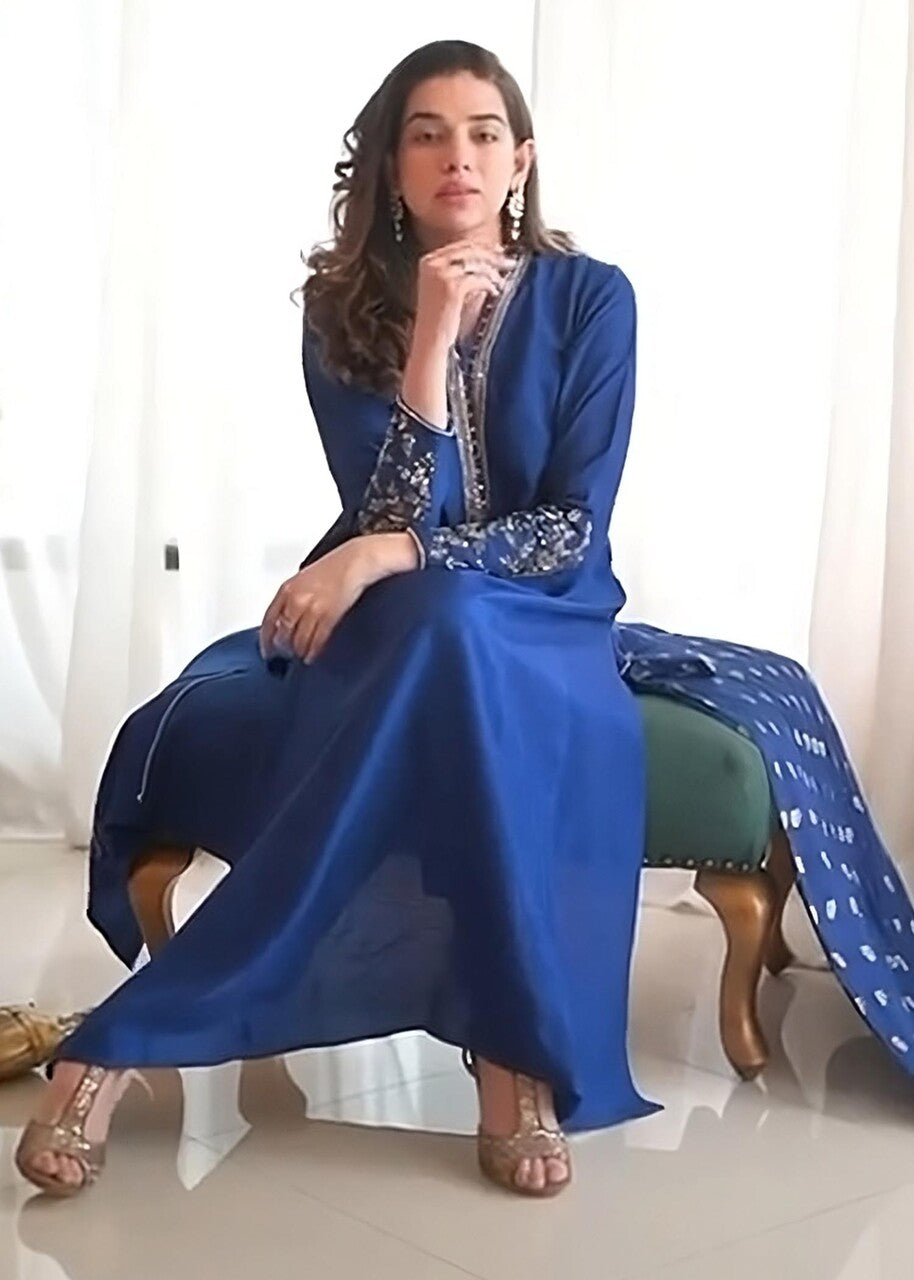 Maroon By Iqra Chaudhry MIDNIGHT BLUE