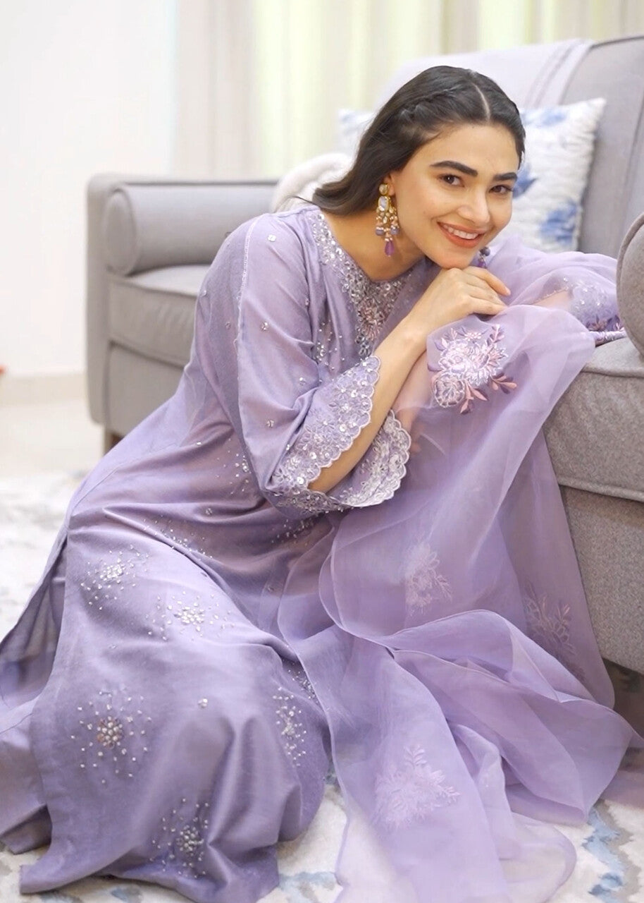 Maroon By Iqra Chaudhry LAVENDER MIST Women 3pcs