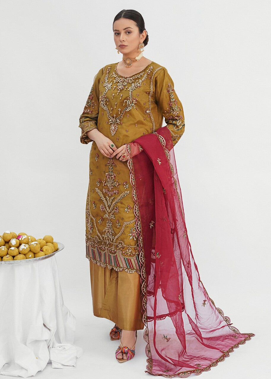 Tania Malik Studio Malai khaja Women 3pcs