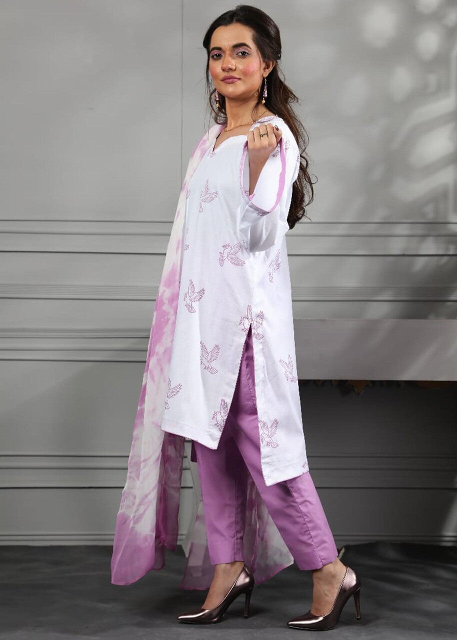 Somi By Salma Saleem Lilac Dew Women 2pcs
