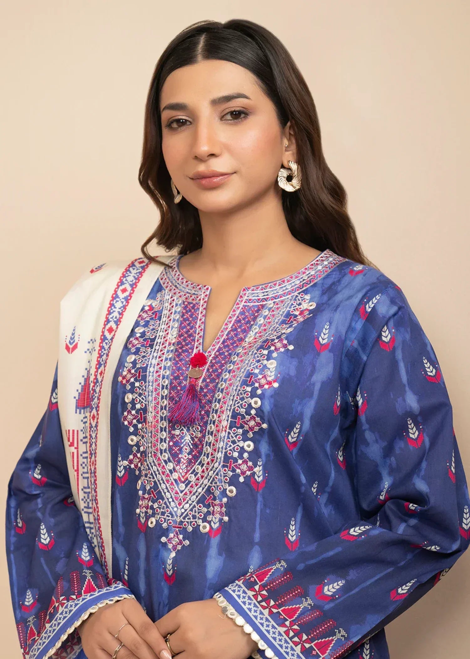 Zellbury WPS2531715 Navy Blue Women 3pcs