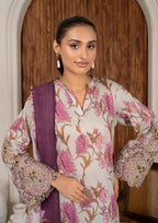 Alfatah Pret Printed Lawn with Embroidery RANAAI S25 0012 Women 3pcs