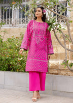 Asim Jofa AJPB 194 PRINTED CAMBRIC STITCHED Women 2pcs
