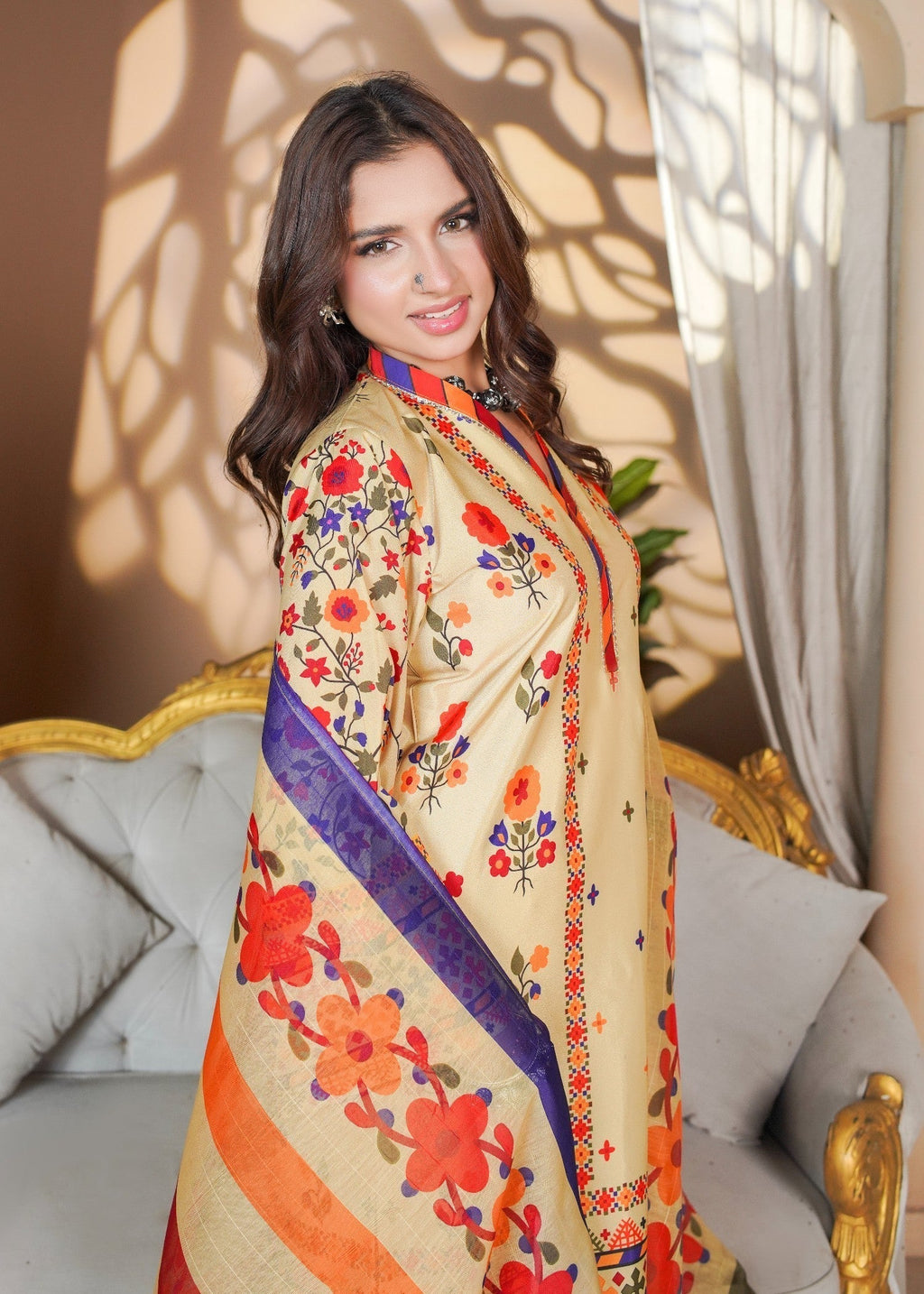 WearCuckoos Bagh e Khaas Women 3pcs