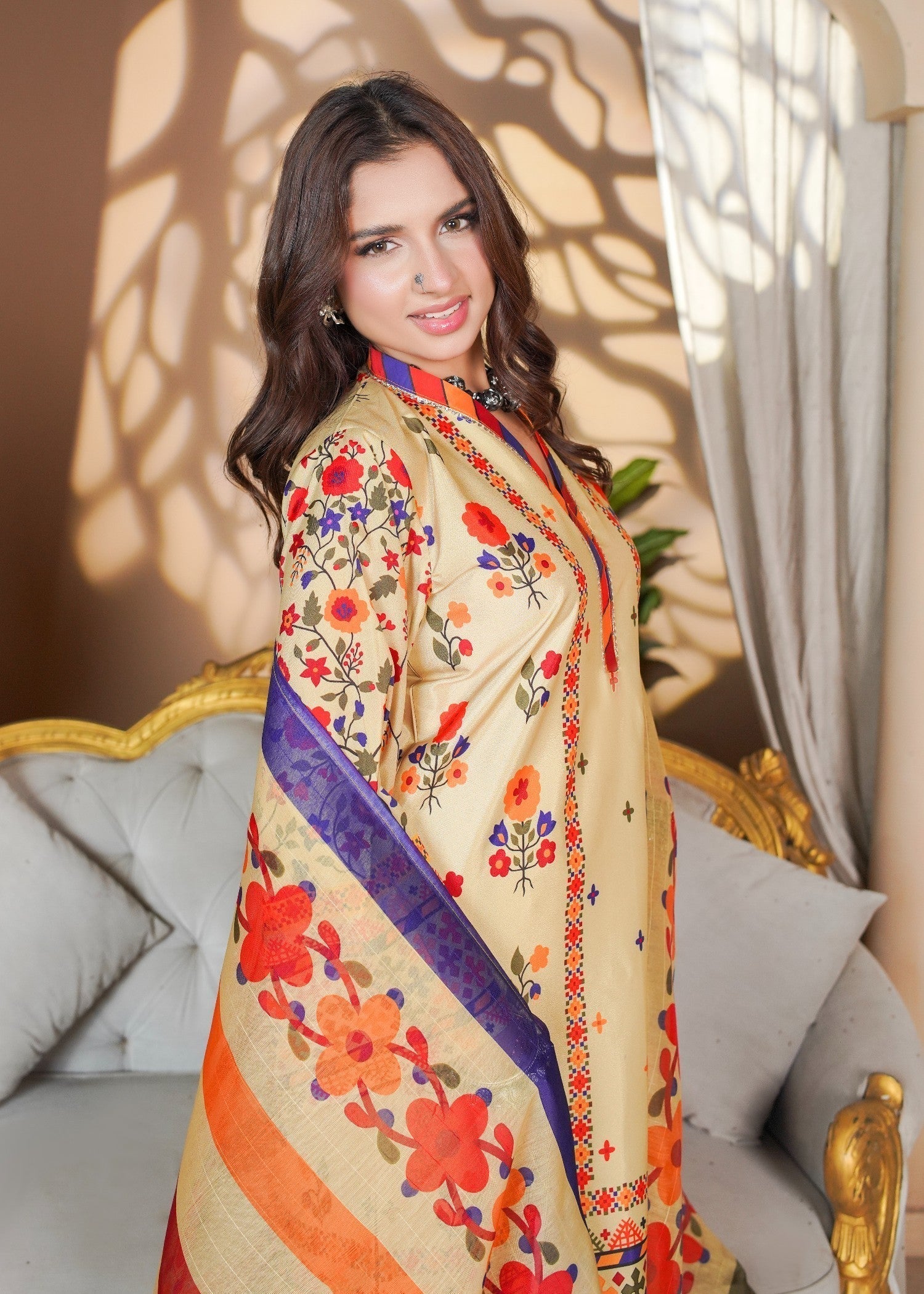 WearCuckoos Bagh e Khaas Women 3pcs