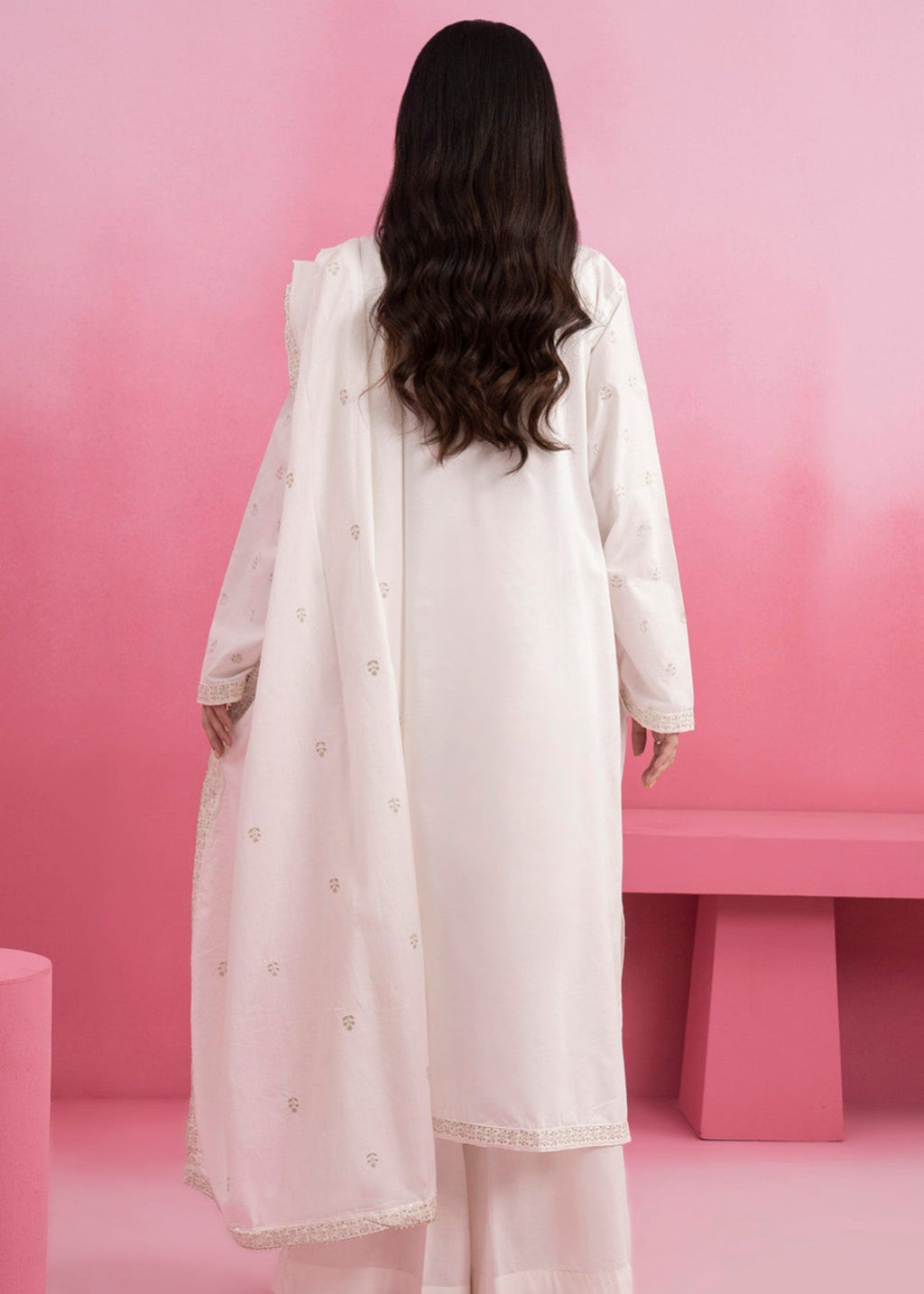 Zellbury WPS2532605 White Women 3pcs