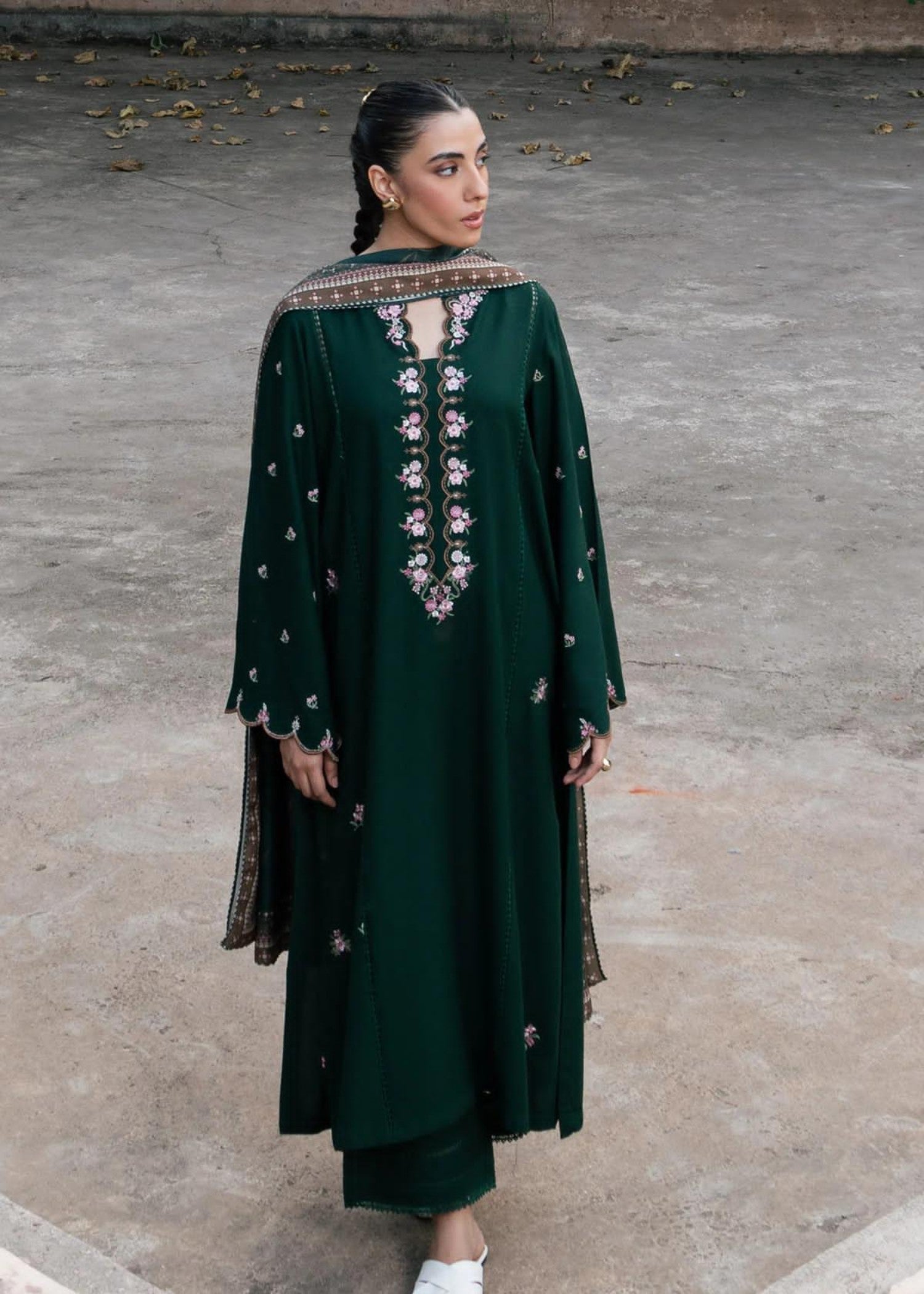 Shehroz Fashion Noor e Sabz embroidery Women 3pcs