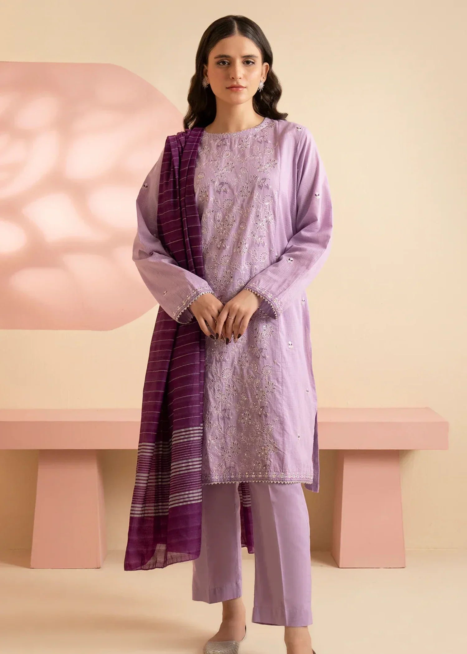 Zellbury WPS2531629 Lilac Women 3pcs
