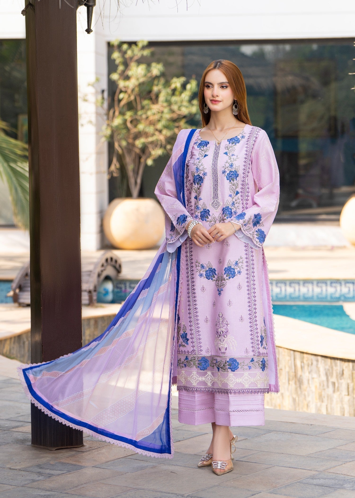 Maisa By Seven Star Luxury Embroidered | CLE 0209 Women 3pcs