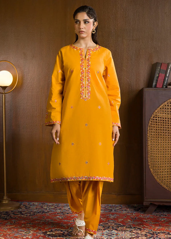 Zellbury WPW2423037 MUSTARD Women 2pcs