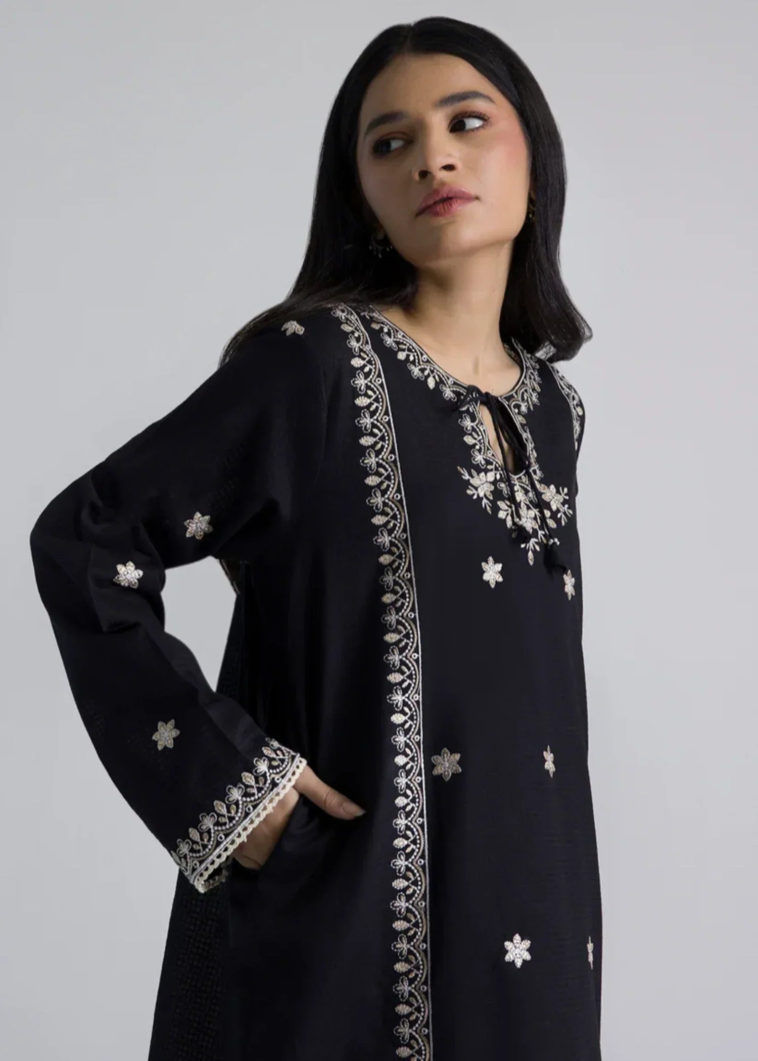 Zellbury WPS2521980 Black Women 2pcs