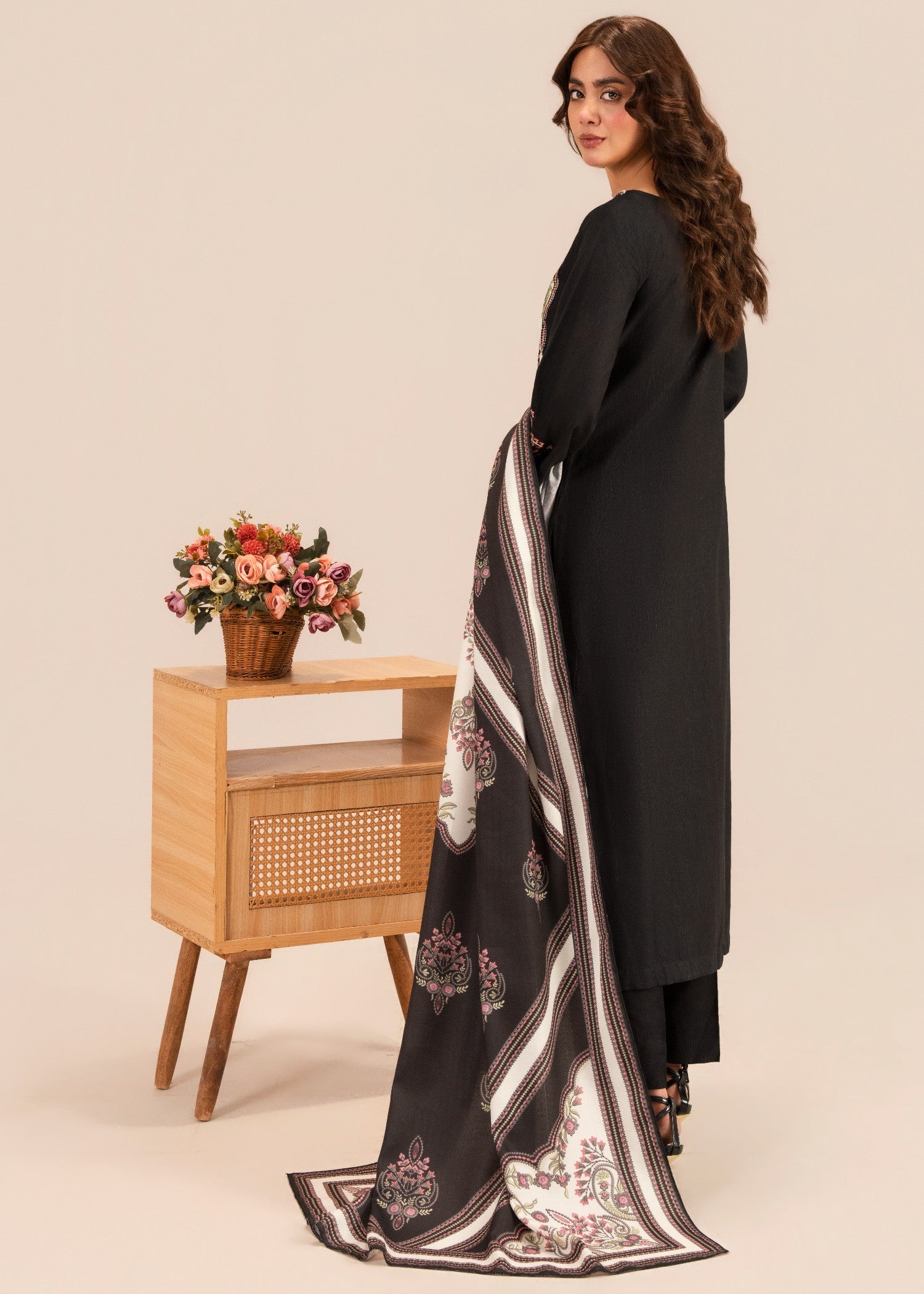 Sahibas By Mirza Roam Black Women 3pcs