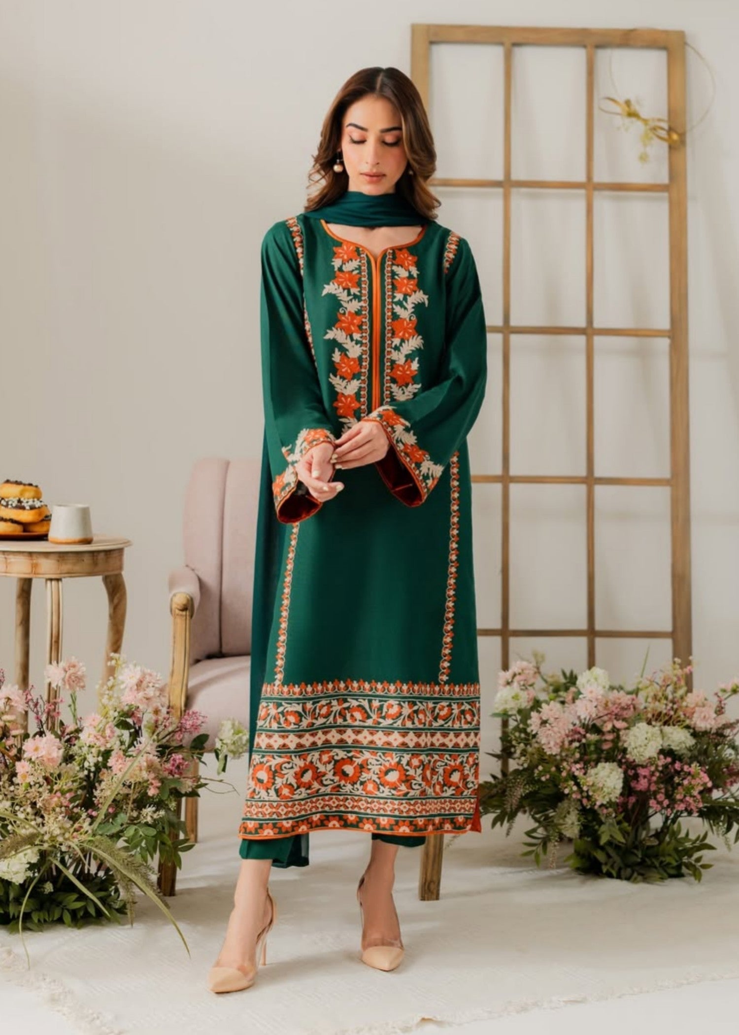 Tawakal Closet Multi Sabz Women 3pcs