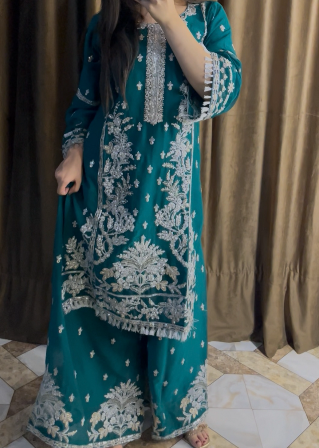 Four Season Boutique AFSHEEN SEA GREEN Women 3pcs