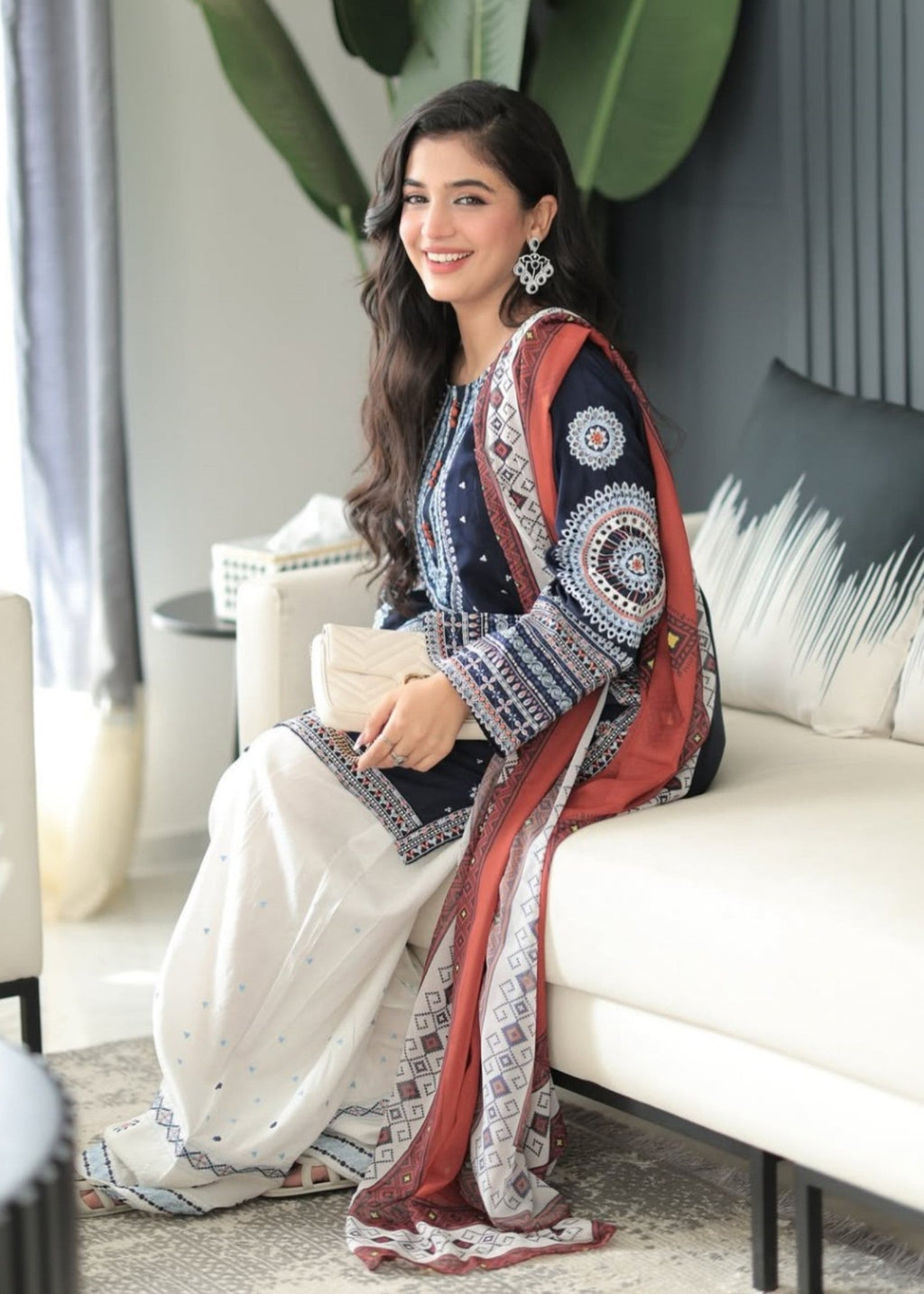 Tehzeeb Libas DASTAAN EMBROIDERY Women 3pcs