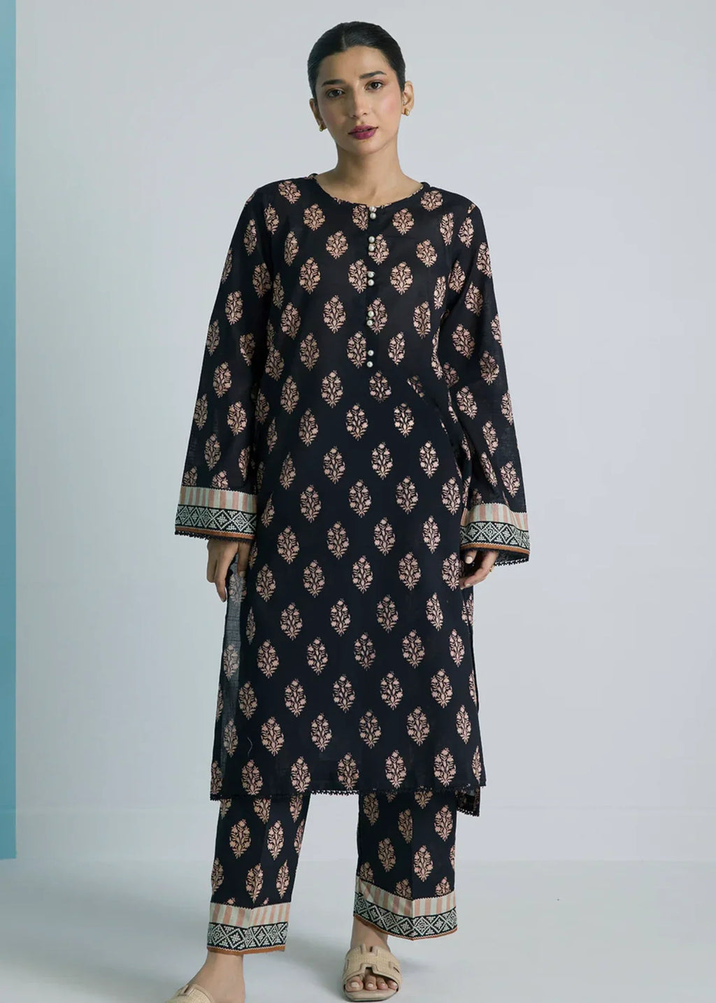 Zellbury WPS2522240 BLACK Women 2pcs