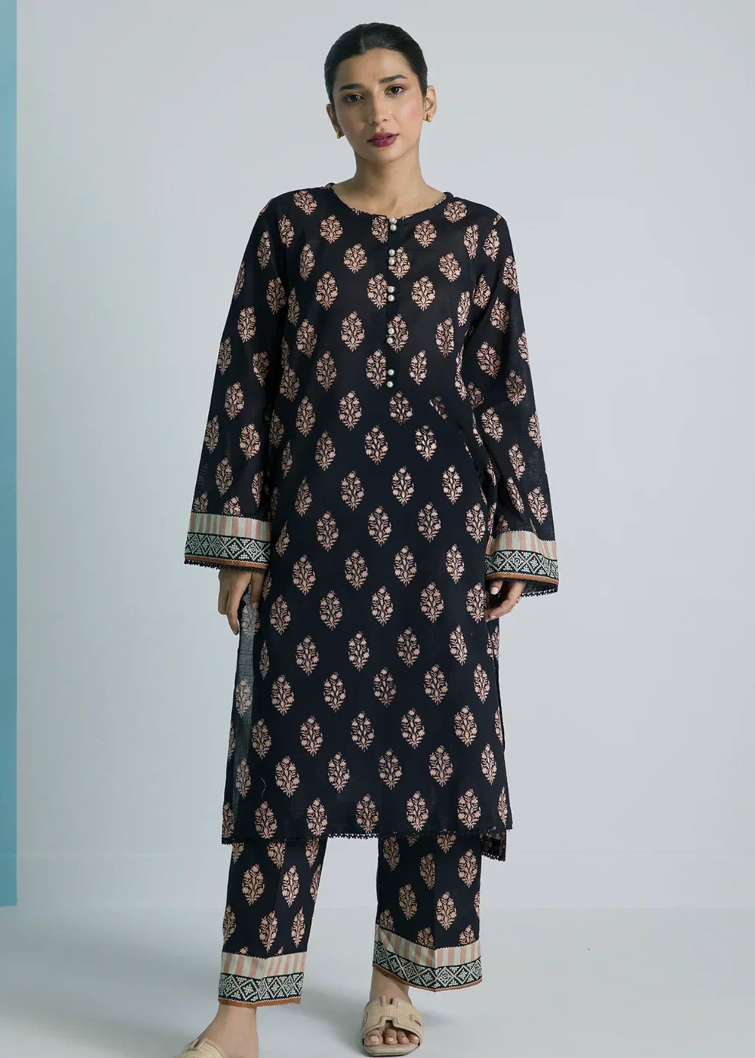 Zellbury WPS2522240 BLACK Women 2pcs