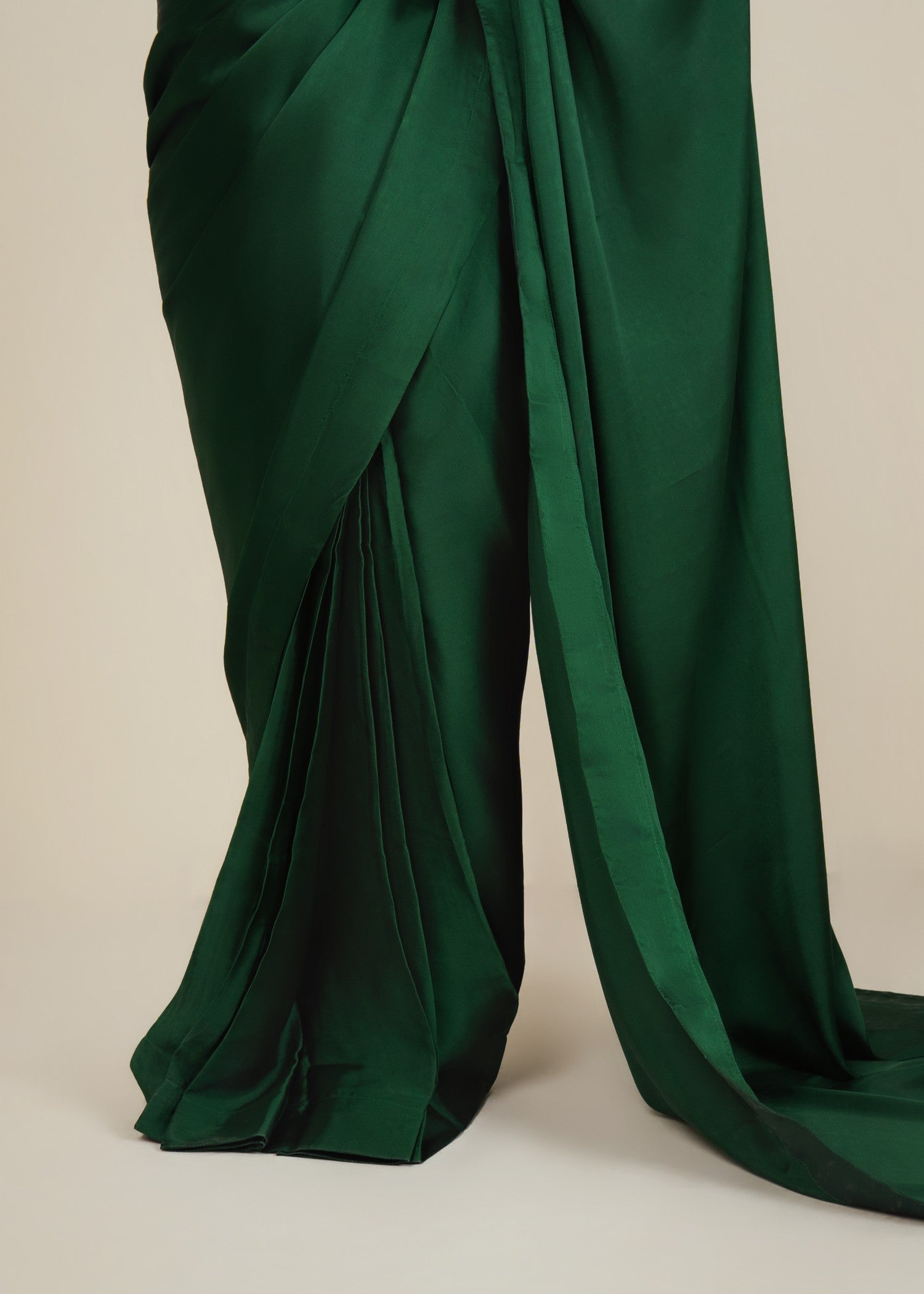 Culaccino Saree Studio Midnight Green Women 2pcs