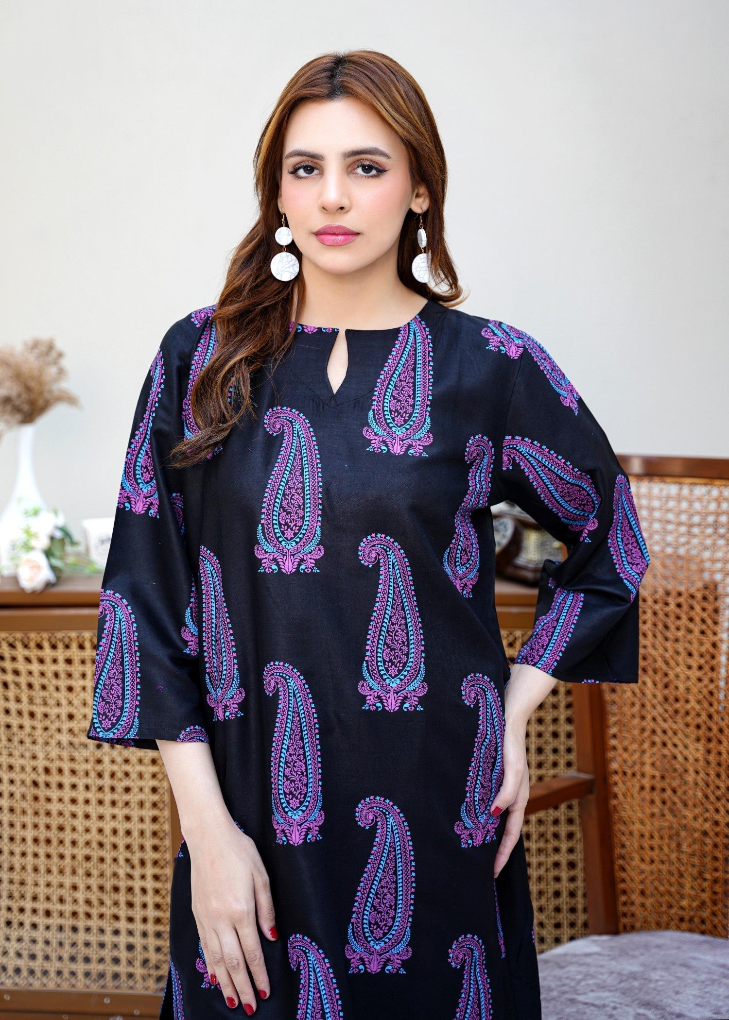 Chaudhary Arts soha black Women 2pcs