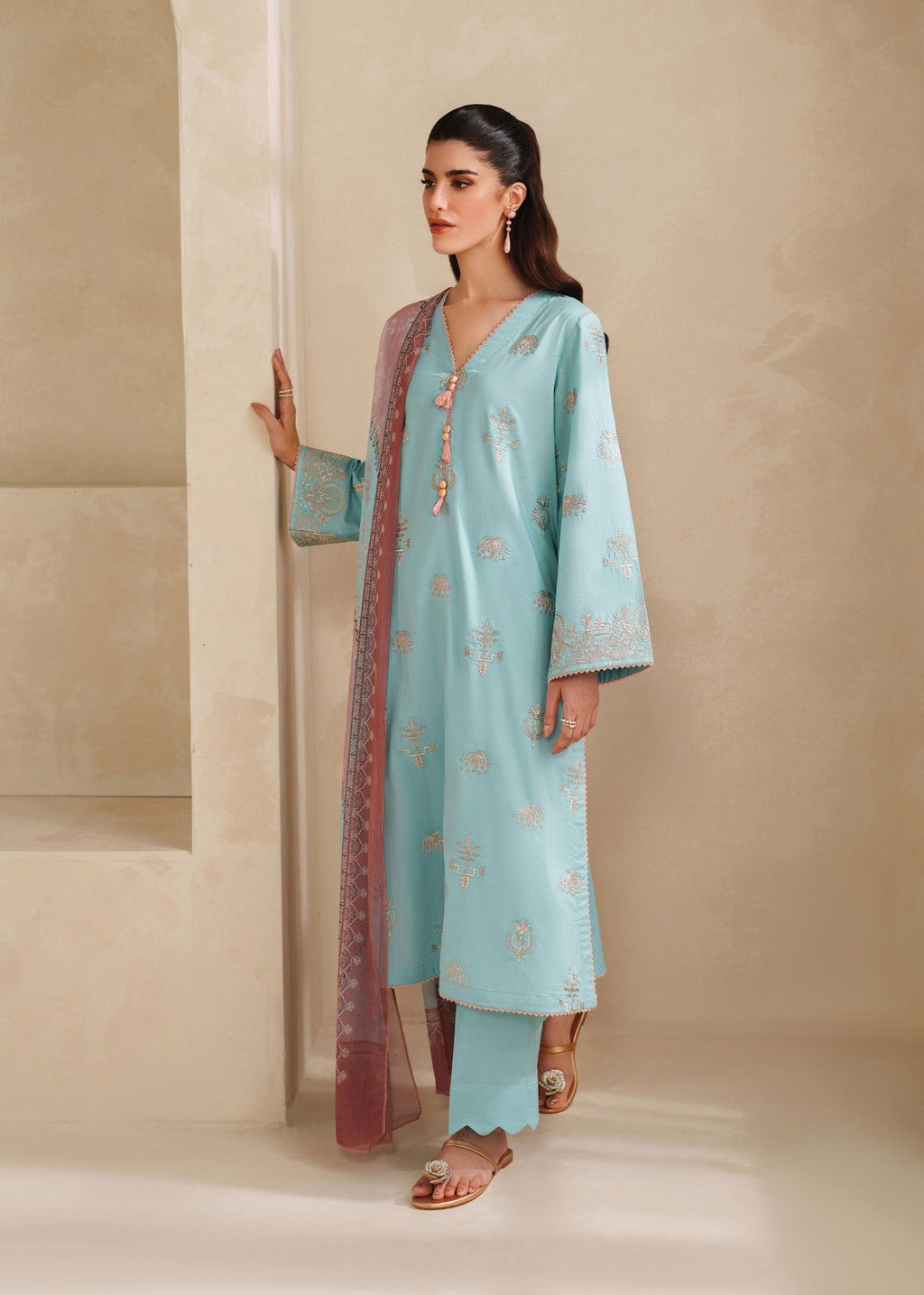 Garnet Clothing Blue Melon Women 3pcs