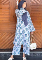 Bin Fatteh Fashion WHITEFLOWER Women 2pcs