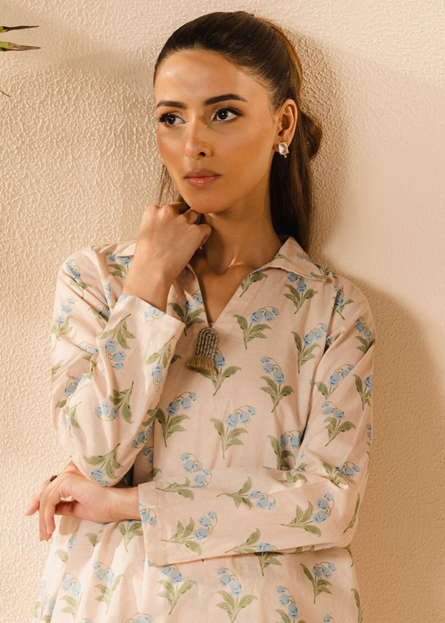 Cross Stitch TULIP BUNCH 0125RTWPRTLWN0204 Women 2pcs