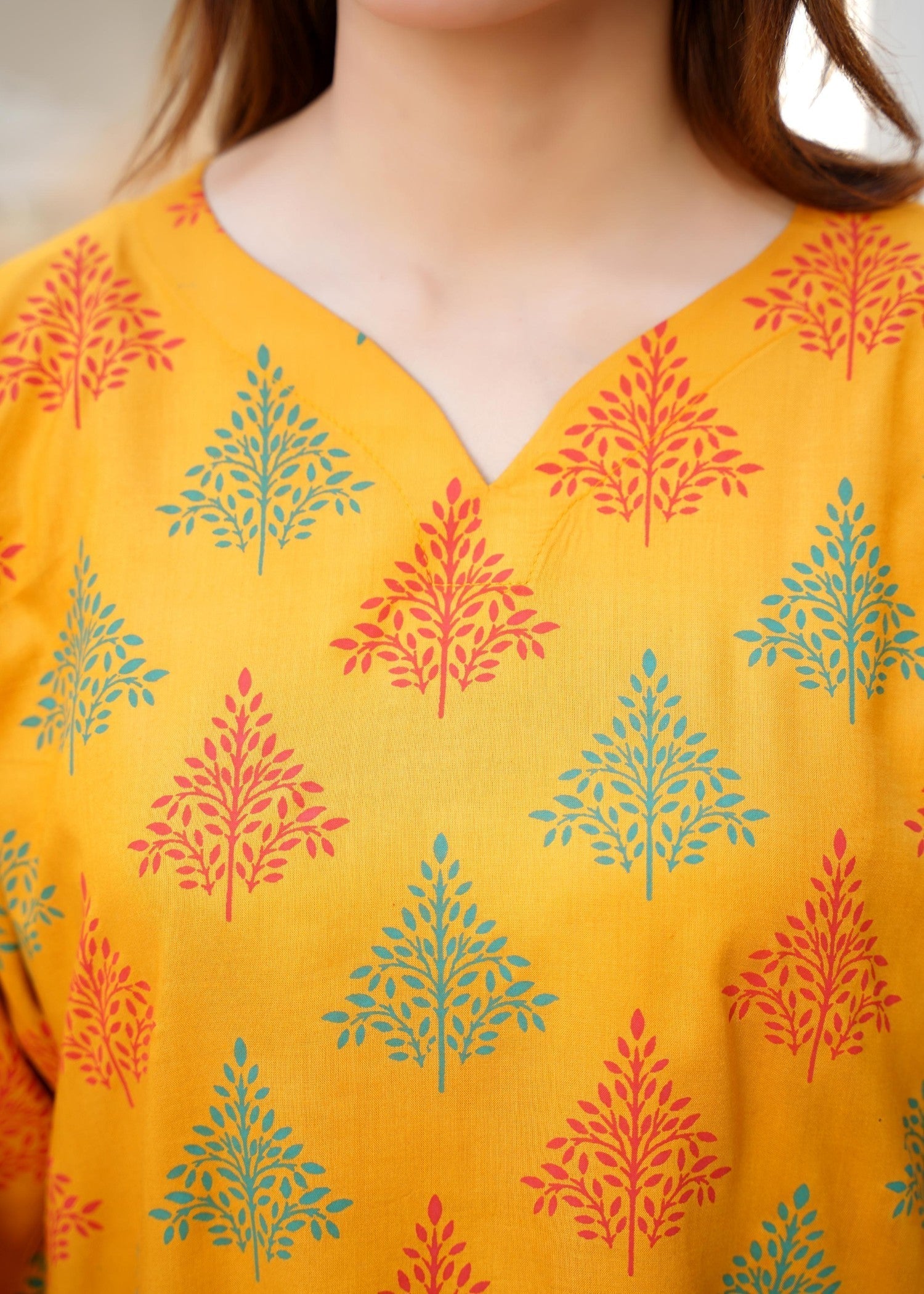 Chaudhary Arts Ethan mustard Women 2pcs