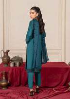 Four Season Boutique ZIRWAH COTTON TEAL Women 3pcs