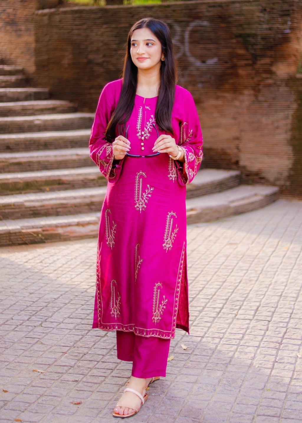 Bin Fatteh Fashion Amber Women 2pcs