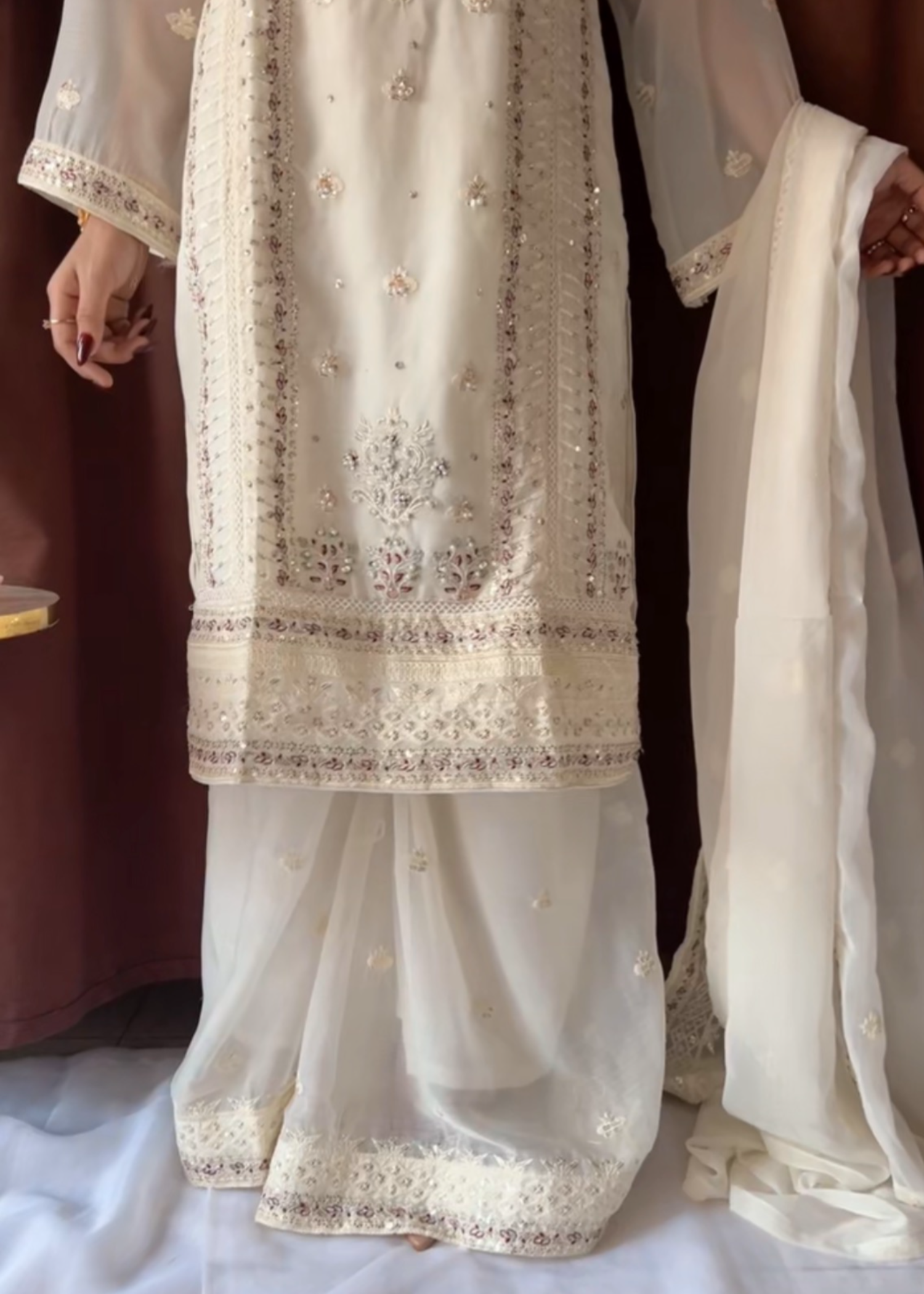 Four Season Boutique AIZAL CREAM WHITE Women 3pcs