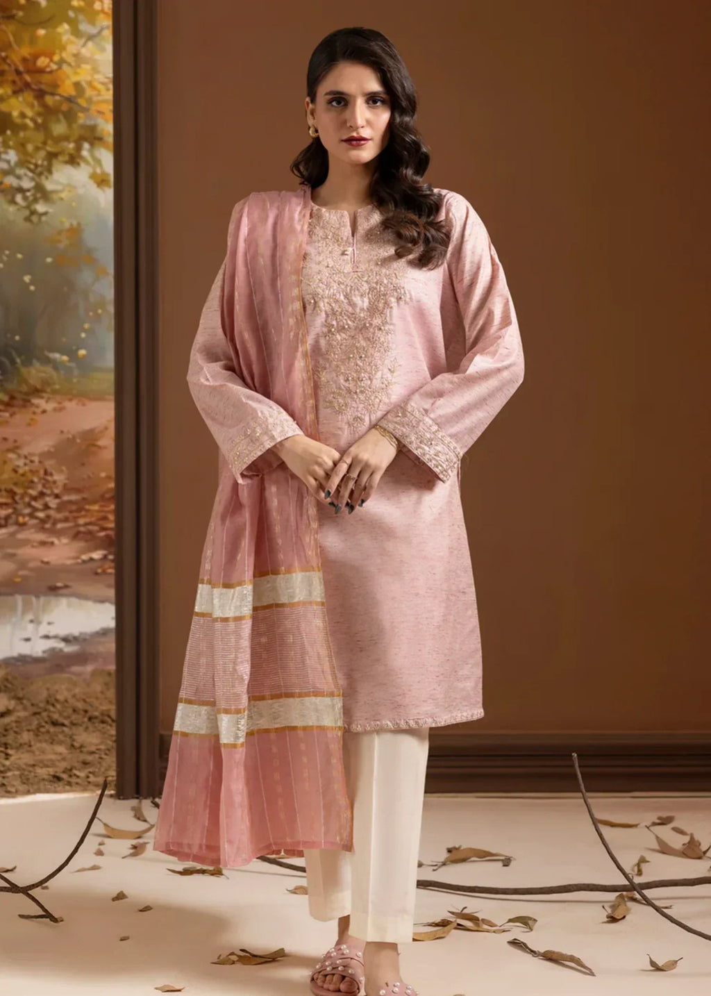 Zellbury WPS2522629 Pink Women 2pcs