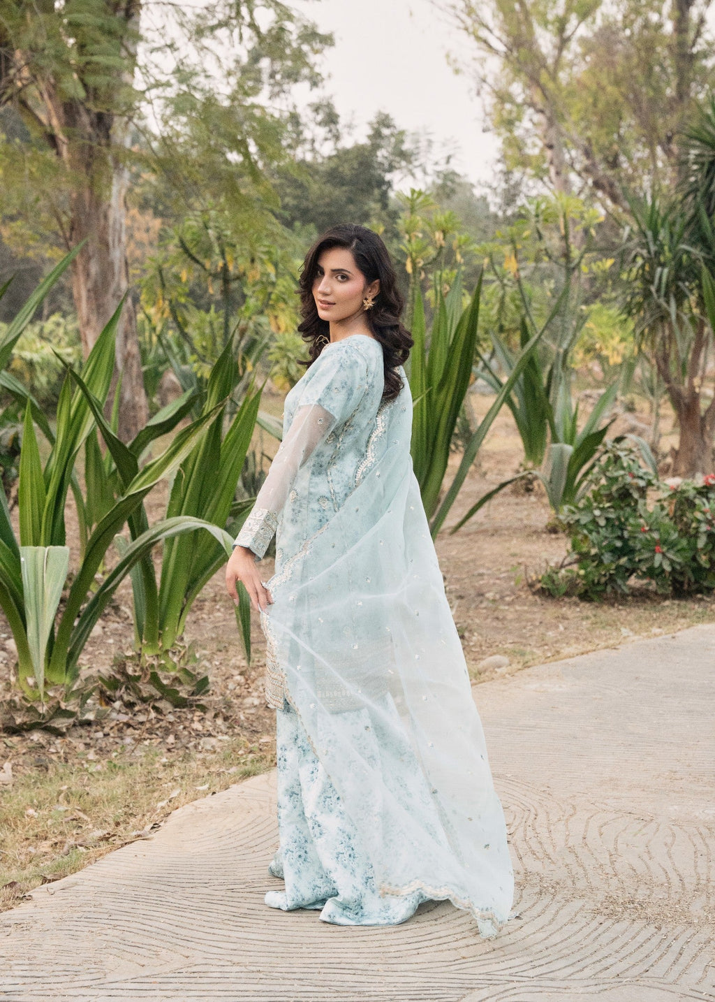 Maira Fashion Silk Sharara Set 77 Women 3pcs