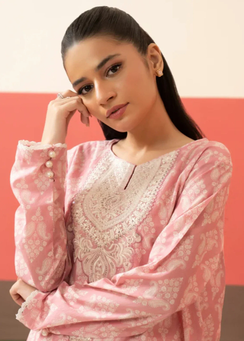 Zellbury Embroidered Kurta Trouser WPS2521693 Women 2pcs