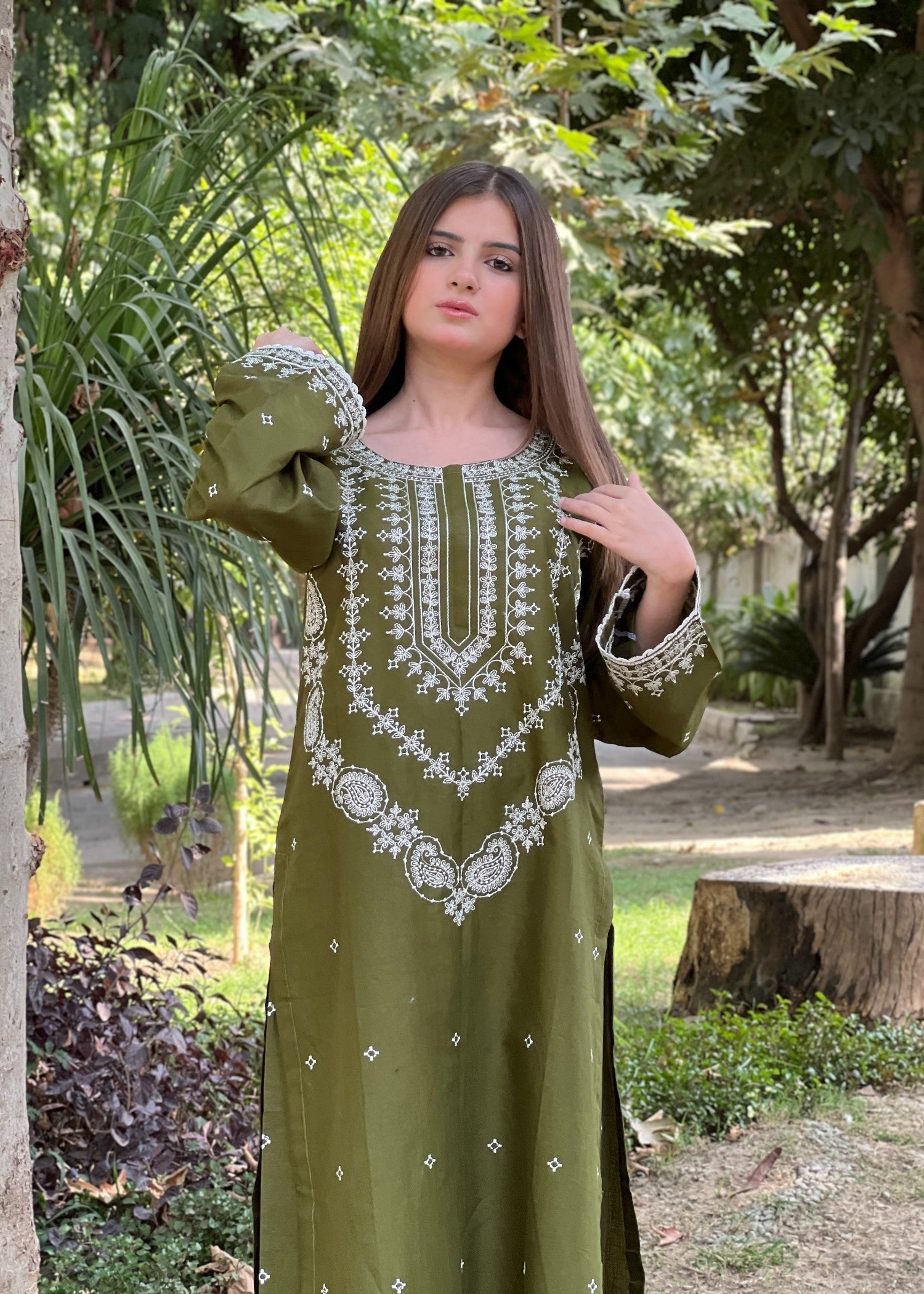 Tehzeeb Libas HAYAAM EMBROIDERED Women 2pcs